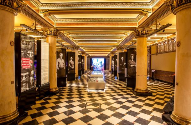 Varios encuentros en los que se tramó la extorsión contra Claudio Iglesias se realizó en el Museo de la Democracia.